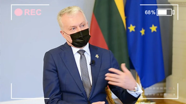 О Вечернем квартале, членстве Украины в ЕС и Путине-убийце: интервью президента Литвы