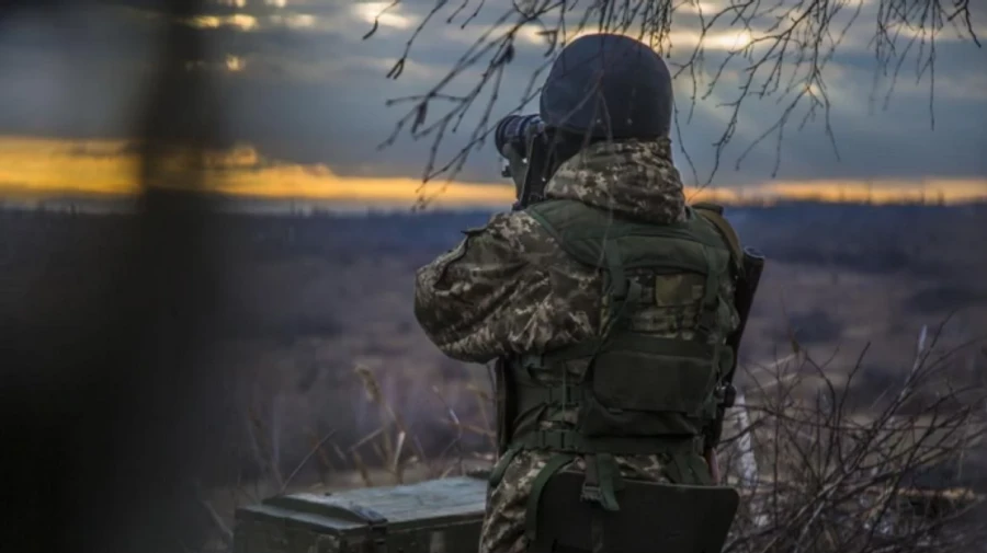 Оккупанты совершили обстрел вблизи прифронтового села на Донетчине