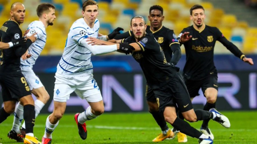 Напіврезервний склад Барселони розгромив Динамо в Лізі Чемпіонів