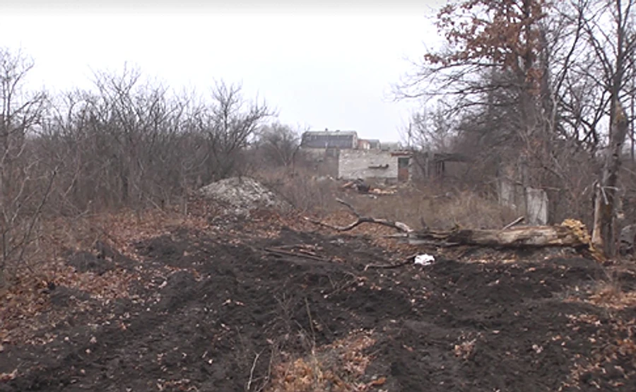 У новорічну ніч бойовики спалили будинок – розвідка