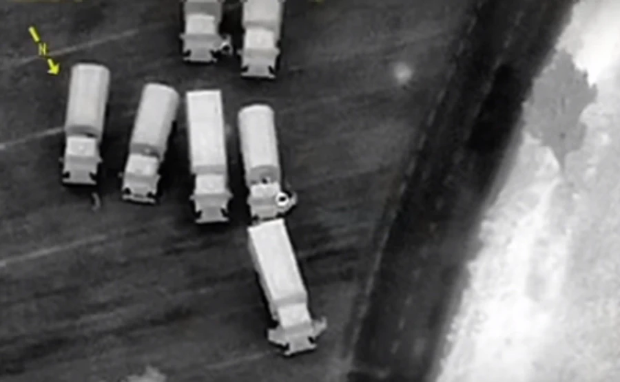 ОБСЄ: Біля кордону з РФ знову помітили колону вантажівок