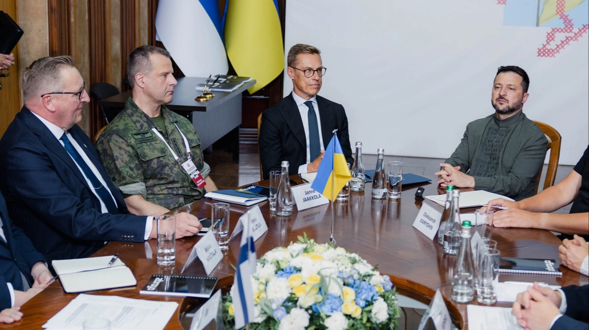 Finland's president announces agreements between Finnish and Ukrainian weapons manufacturers