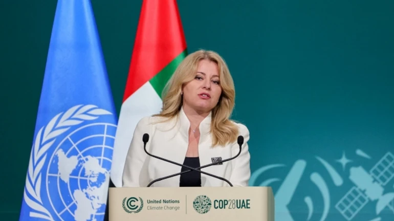 С прощальным визитом в Украину приехала президент Словакии 