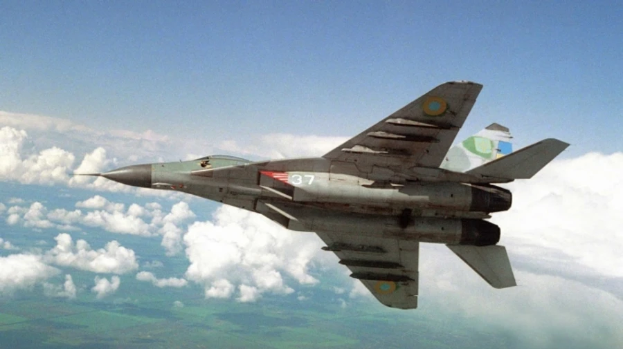 Ukrainian MiG-29 downs Russian Shahed drone in night mission – video