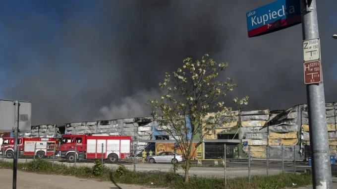 Polish PM accuses Russian intelligence of setting fire to Warsaw shopping centre in May 2024