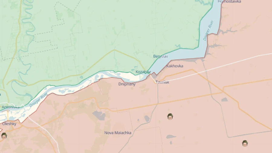 Russians attack Vesele, Kherson Oblast, woman injured