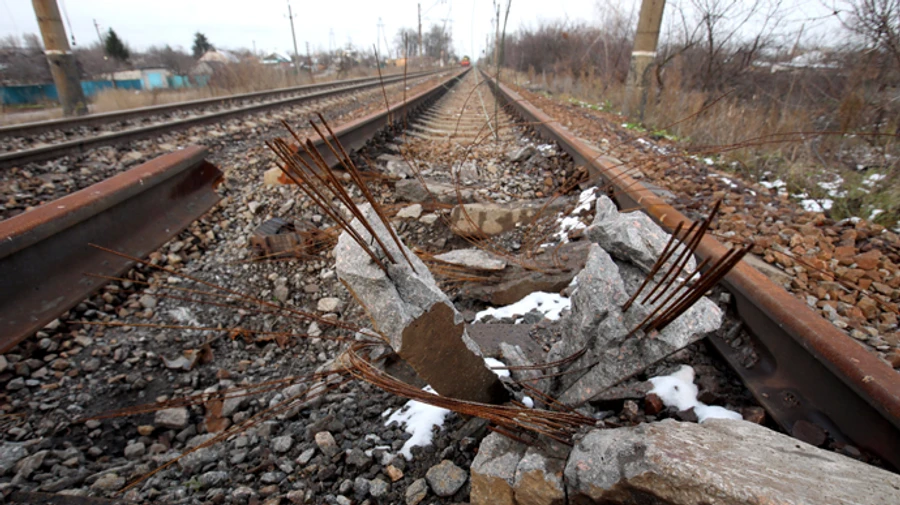 Railway track blown up in Russia's Bryansk Oblast again: freight train derailed