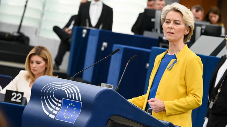 Время для войны, и не только с Россией. Какие приоритеты ЕС определила Урсула фон дер Ляйен на 2023 год