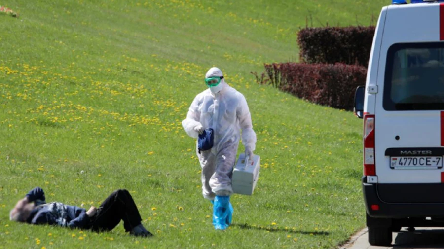 На репетиции парада в Минске задержан больной коронавирусом