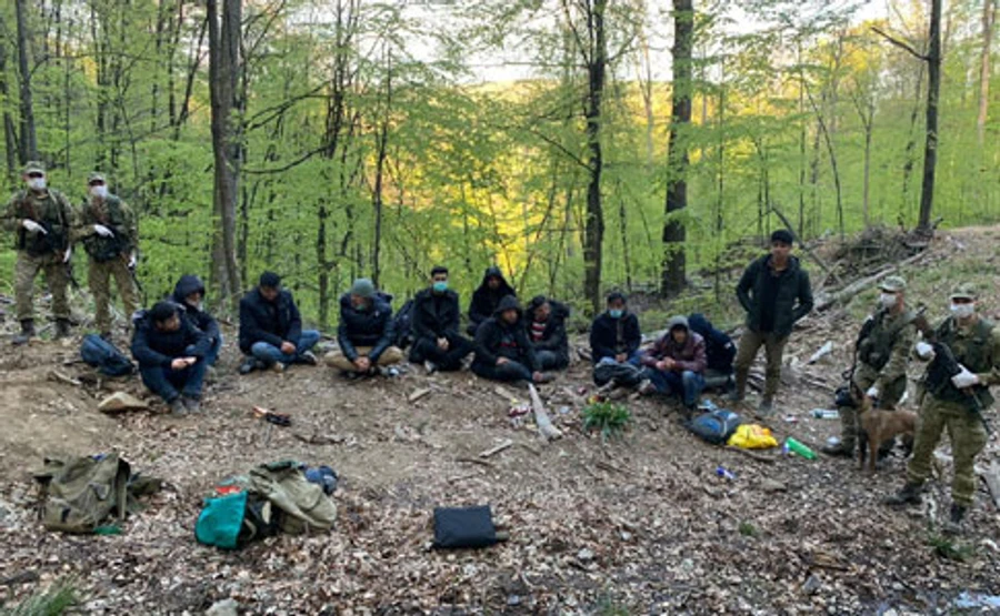 На Закарпатье со стрельбой задержали нелегалов-афганцев