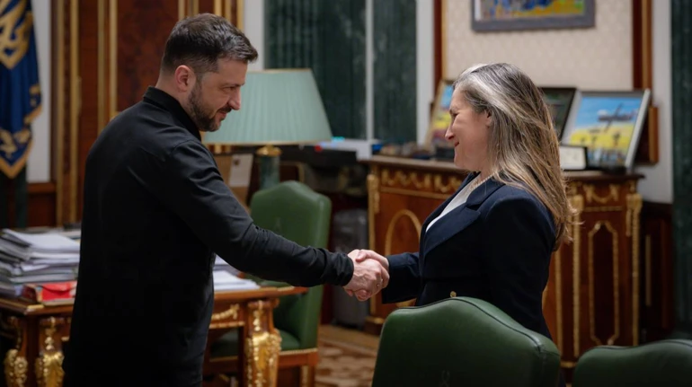 Зеленский назначил экс-министра финансов Канады Фриланд советницей по экономике