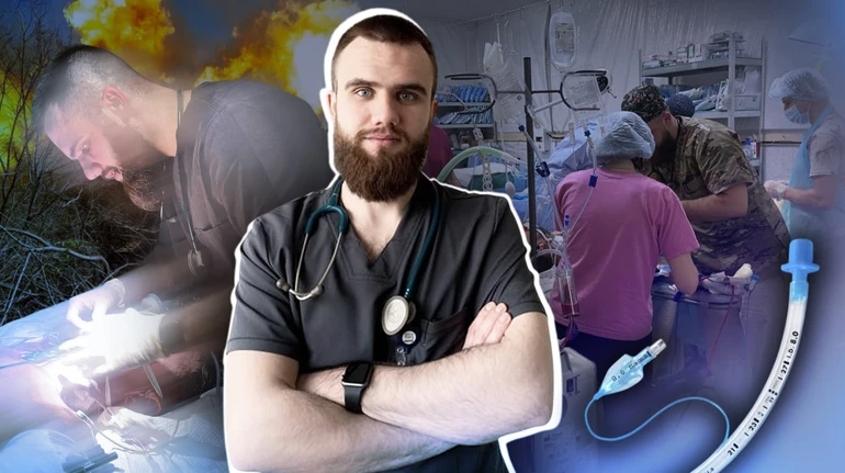 Заменил детскую больницу на мобильную клинику возле линии фронта. История анестезиолога, который спасает жизни раненых
