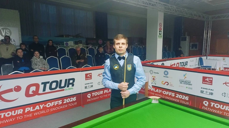 Українець Казаков став чемпіоном Європи U-21 зі снукеру