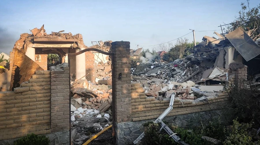 Three killed in Russian guided bomb attack on Sumy, including two young girls