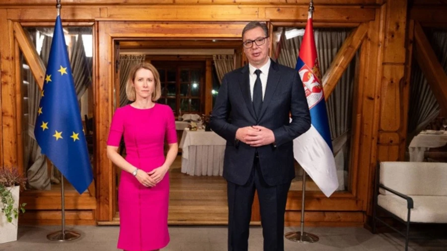 EU chief diplomat in Belgrade urges Serbia to make strategic choice between West and East