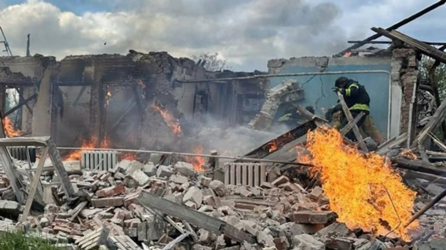 Three civilians injured in Russian bomb attack on Kostiantynivka in Donetsk Oblast