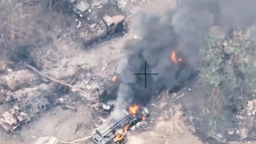 UASOF Intelligence helped artillery to eliminate Russian Uragan rocket launchers