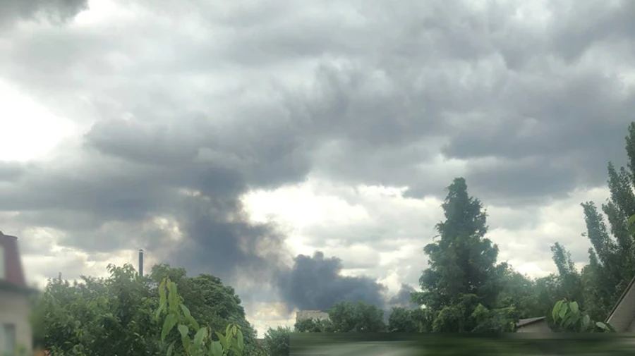 Russian missiles strike Mykolaiv