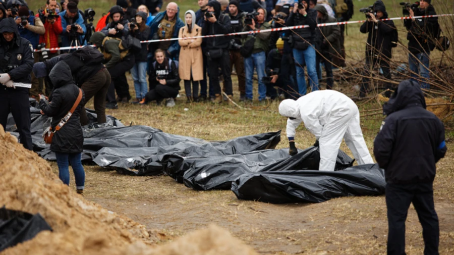 403 civilians killed by Russian soldiers found in Bucha; bodies now being exhumed from second mass grave