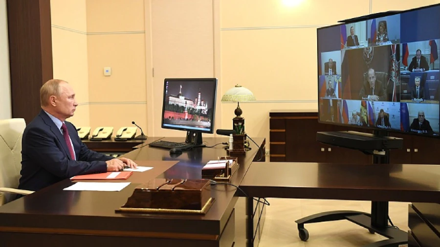 Путін підняв питання затриманих у Мінську бойовиків на Радбезі РФ