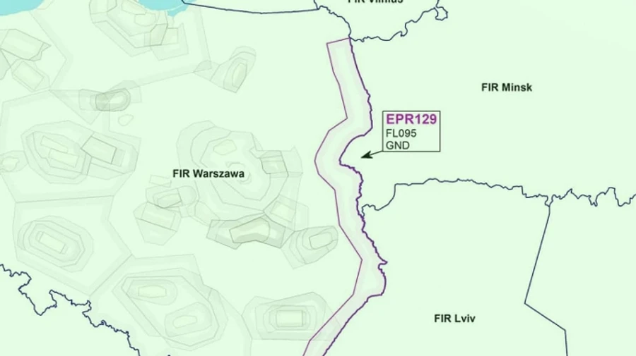 Польща обмежила авіарух біля кордонів з Україною і Білоруссю