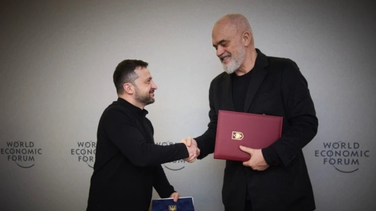 Ukraine and Albania sign 10-year cooperation agreement – video