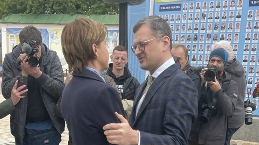 New Latvian Foreign Affairs chief arrives in Kyiv