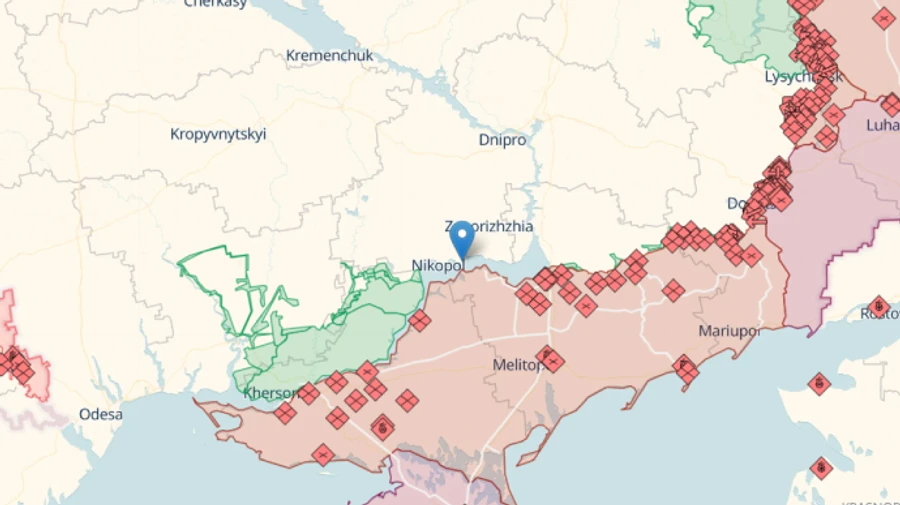 Russians shell church in Nikopol with artillery, two people injured