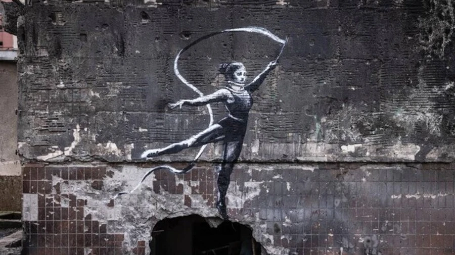 Бэнкси стал почетным гражданином Ирпеня