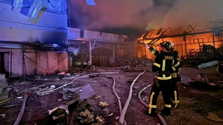 Russia attacks Ukraine with 150 drones, hit recorded in 9 locations