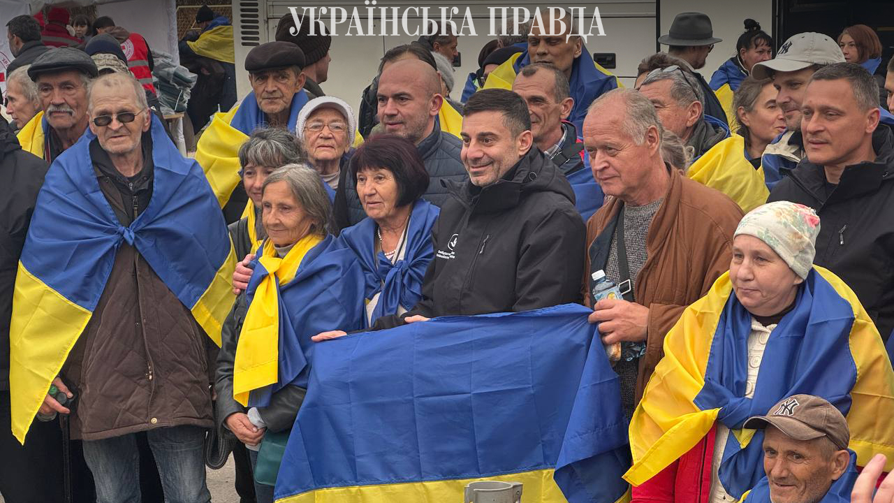 Лубінець розповів про евакуйованих з Олешків: найстаршій людині 94 роки
