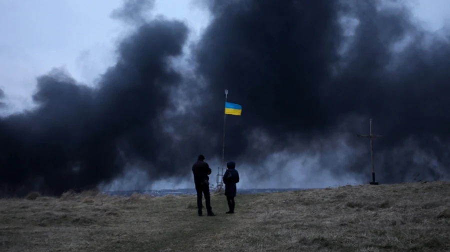 Russians hit industrial facility in Lviv Oblast overnight, causing problems with power supply