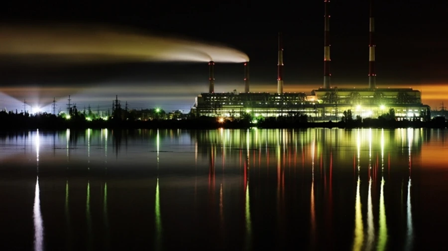 Russians almost completely destroy Zmiivka Thermal Power Plant in Kharkiv Oblast