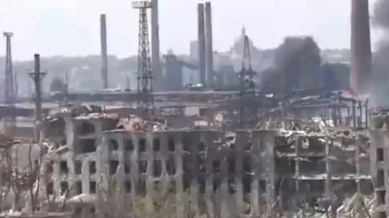 Появилось видео штурма Азовстали россиянами