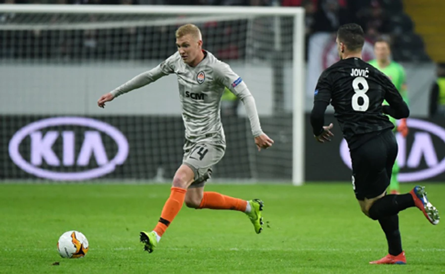 Шахтар розгромно програв Айнтрахту і залишає Лігу Європи