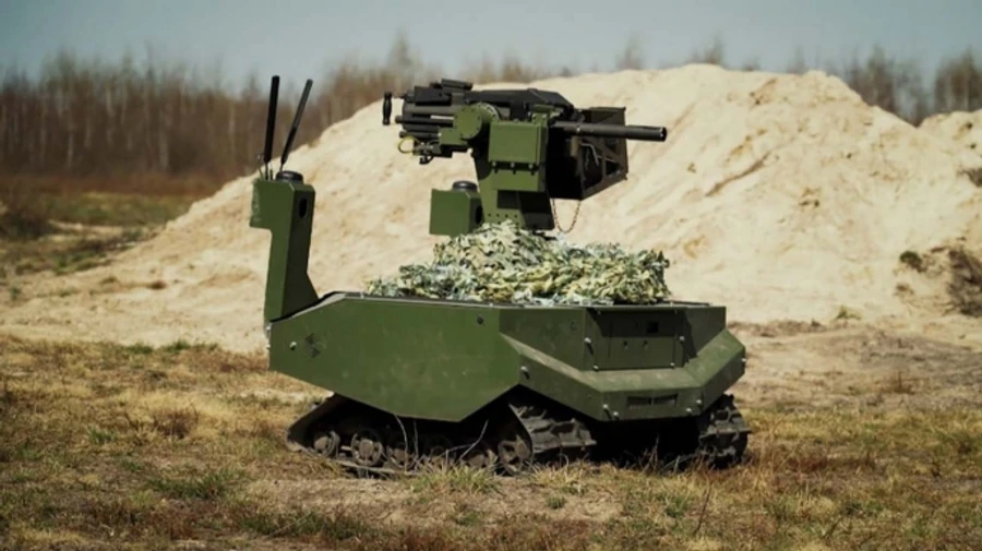 Ukrainian Buria turret successfully incorporated into Combat Gereon ground robot – photo