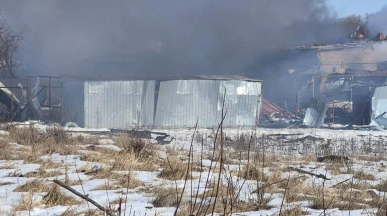 Russia hits village in Kharkiv Oblast with drone, injuring children