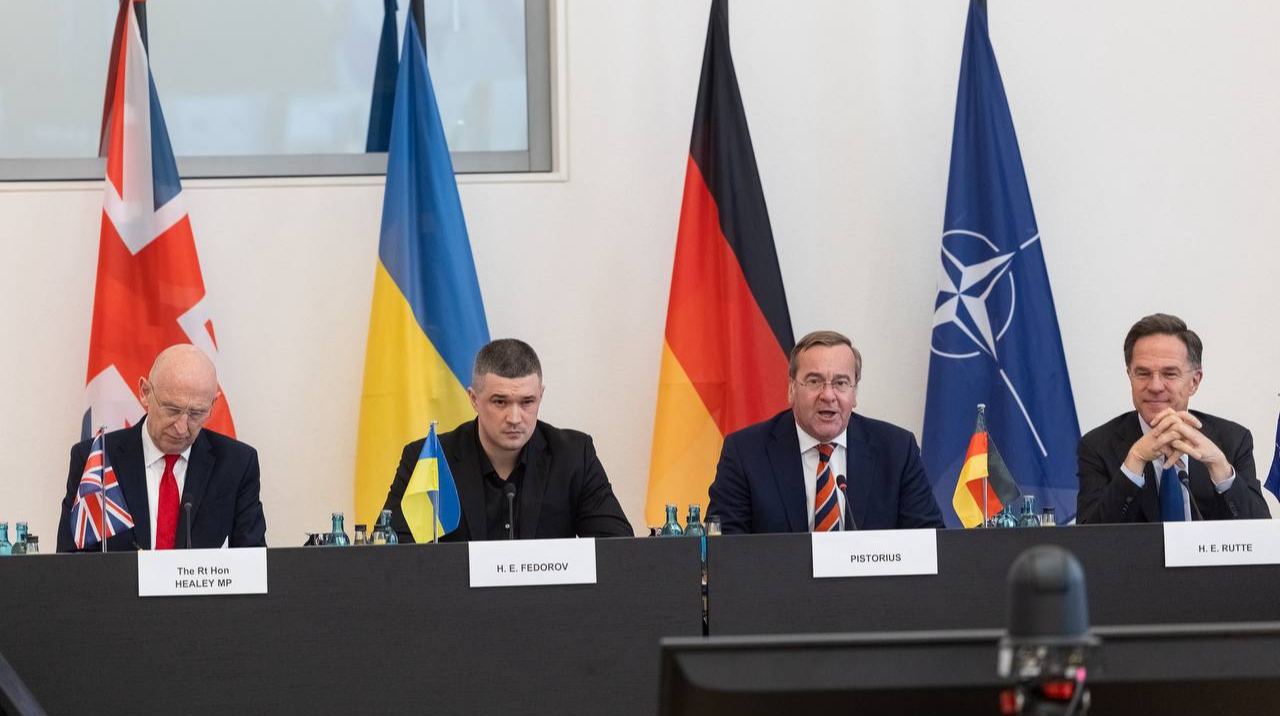 Drone and long-range missile deliveries to Ukraine discussed at Ukraine Defence Contact Group meeting in Germany