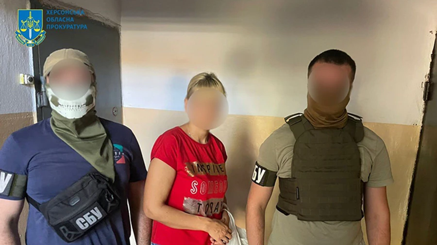 СБУ вистежила жительку Херсона, яка наводила Шахеди окупантів на медзаклади міста