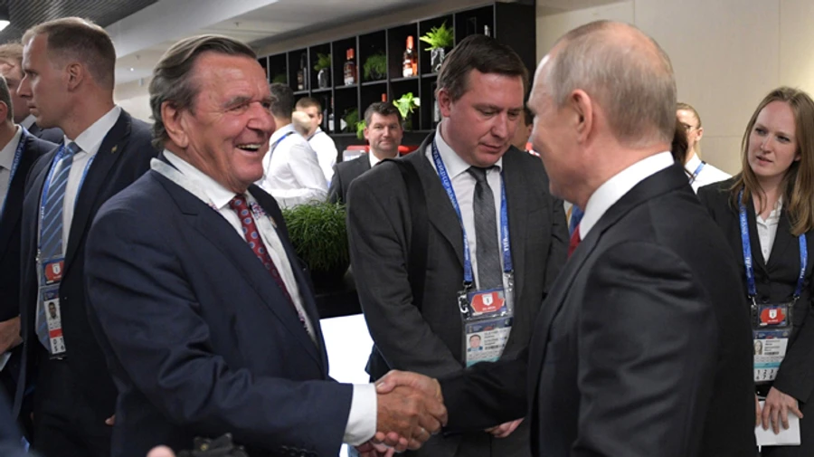 Russian-German dialogue forum founded by Putin and Schröder is closed