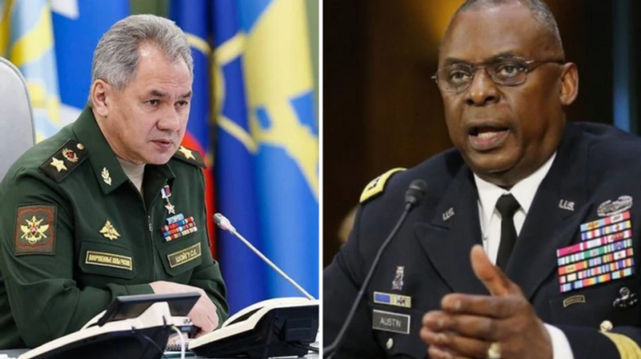 Russia’s Defence Minister speaks with head of Pentagon about war in Ukraine