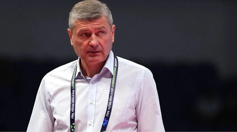 Ukrainian Kosenko nominated for 2025 World's Best Men's National Team Coach award by FutsalPlanet