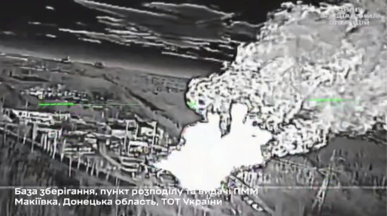 Допомогли партизани: ССО показали, як палали склади і РЕБ РФ на Донеччині