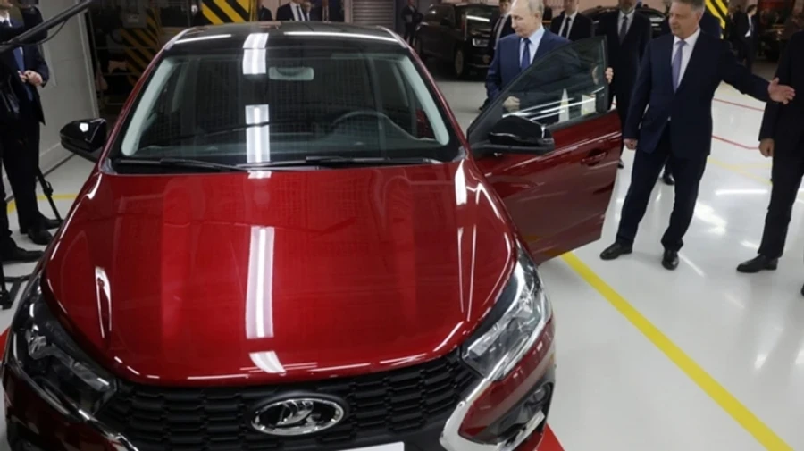 Russian automaker Lada sales plummet amid market downturn