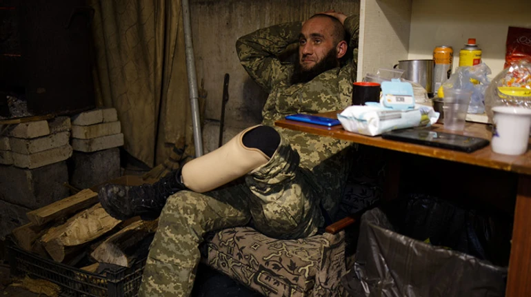 The best job in the world – and the toughest. Inside the basement held by infantrymen defending Chasiv Yar