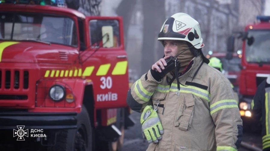 Ten people injured in Russian missile attack on Kyiv