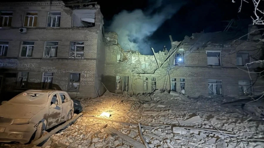 Окупанти вдруге за ніч завдали удару по Селидовому на Донеччині: зруйнували лікарню
