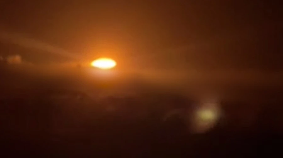 Air Force Commander shows S-125 missile system downing Shahed attack drones