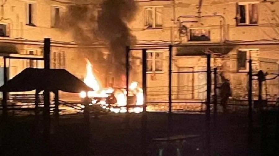 Russians attack city of Kurakhove, Donetsk Oblast with artillery, person wounded