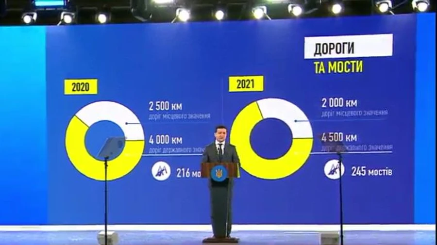 Зеленський обіцяє відновити замки і набудувати аеропорти